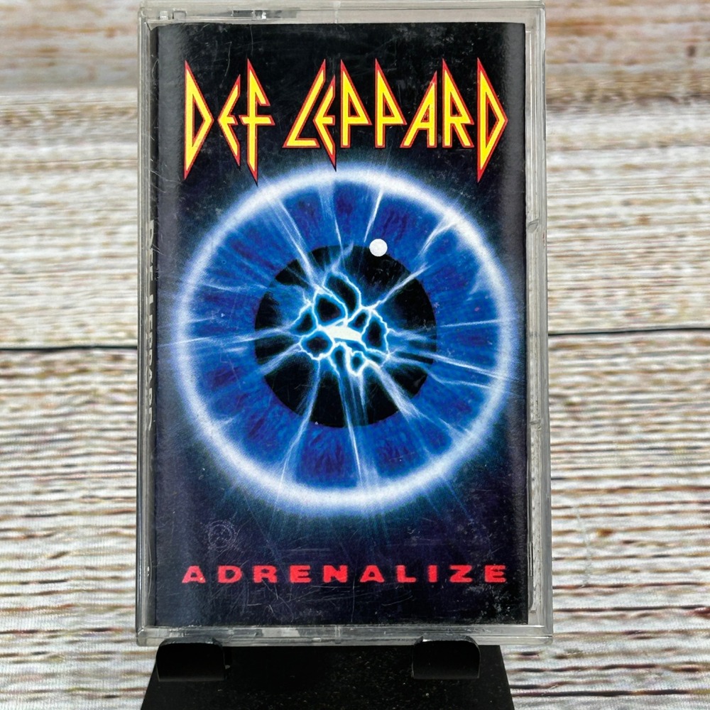Def Leppard Adrenalize Cassette Tape 1992‎ Mercury 314 512 185-4 Hard Rock 90s